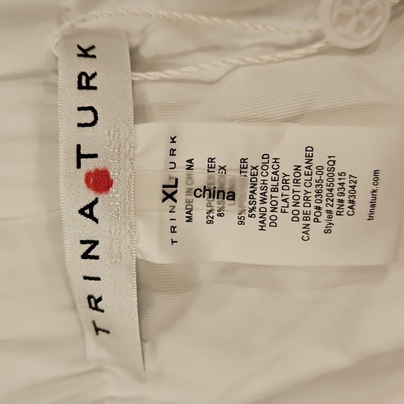 💕TRINA TURK💕 Idol Shorts ~ All That Glitters Sequin White XL NWT - Picture 11 of 12